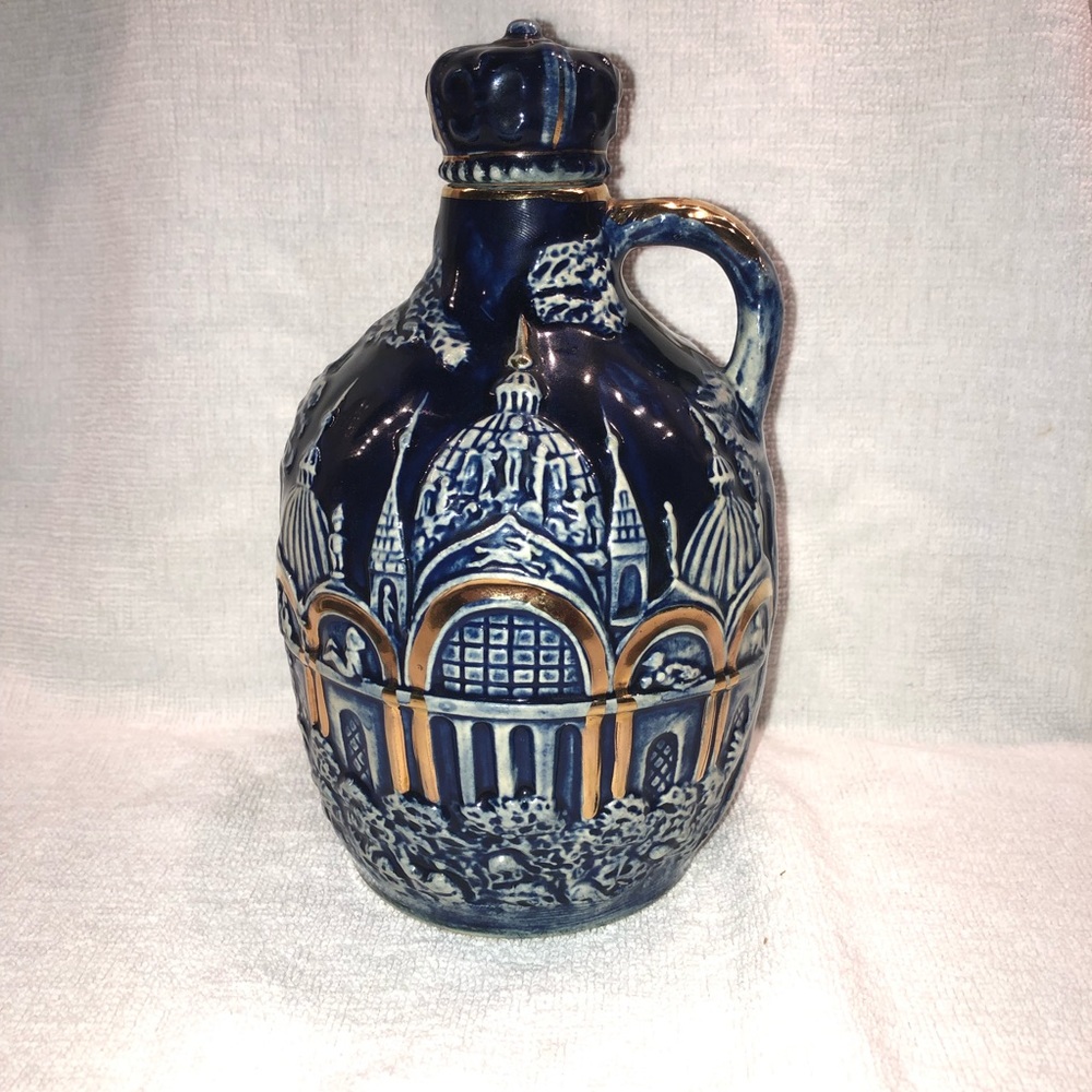 Vintage Tilso Japan Hand-painted Musical “How Dry I Am” Decanter